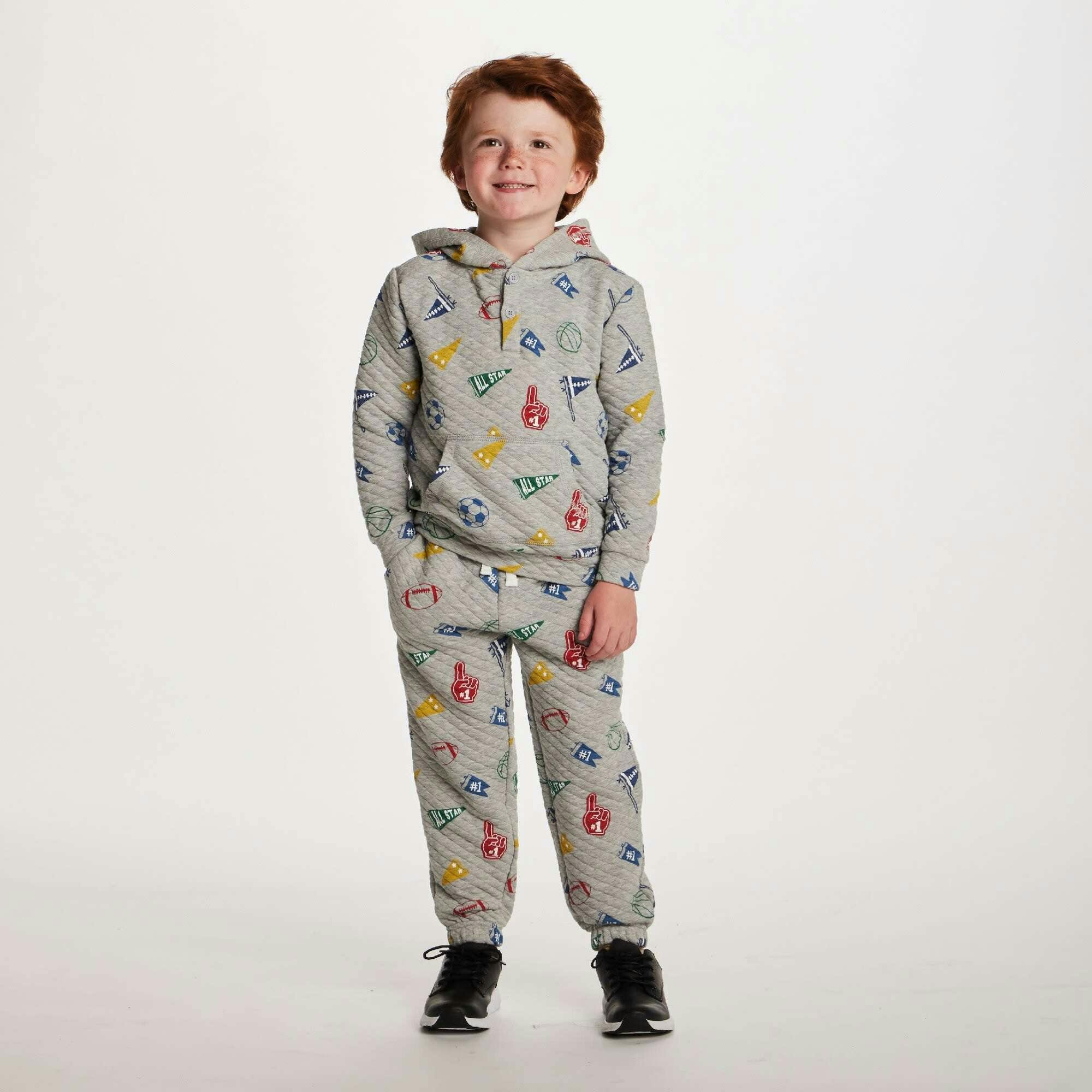 Kids Hooded Lounge Set