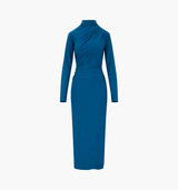 The Rizzo Dress - Peacock Blue