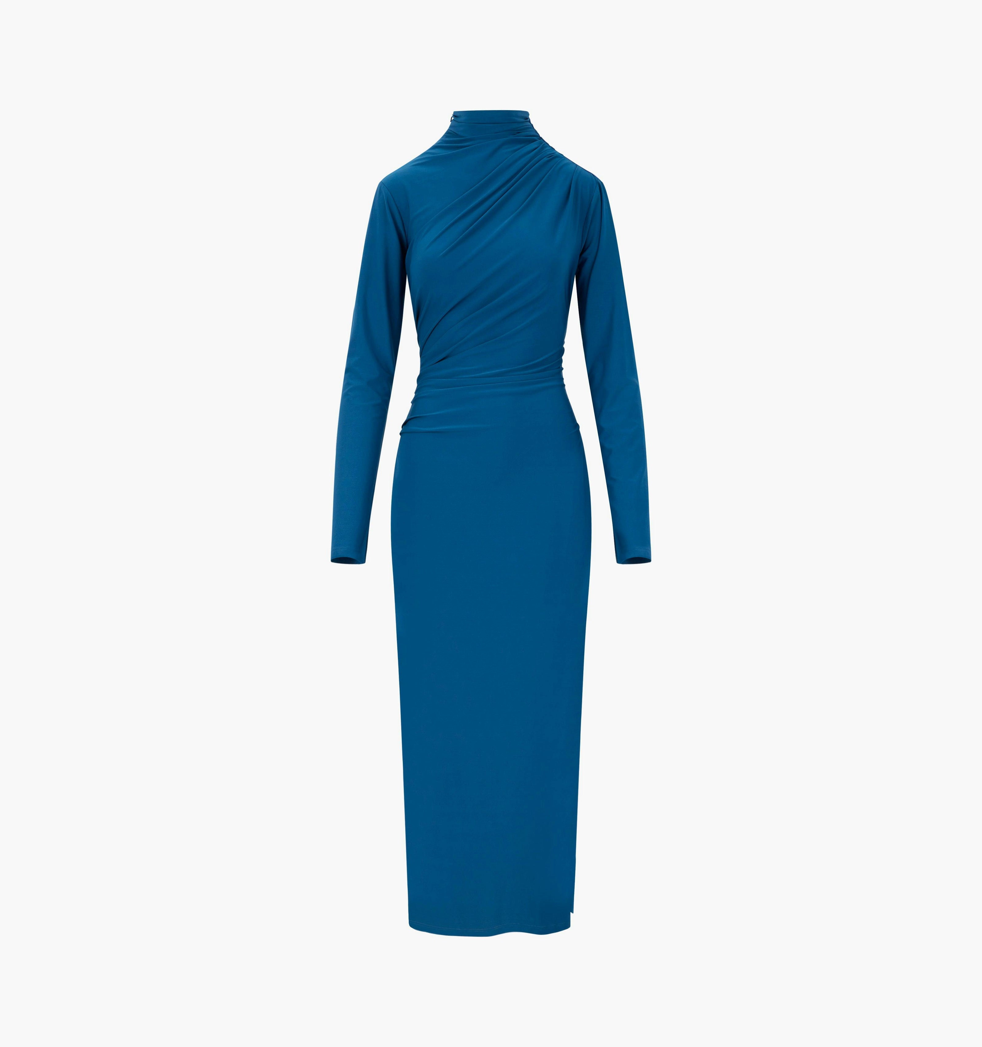 The Rizzo Dress - Peacock Blue