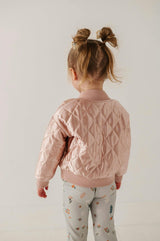 Girls Bomber Jacket in Desert