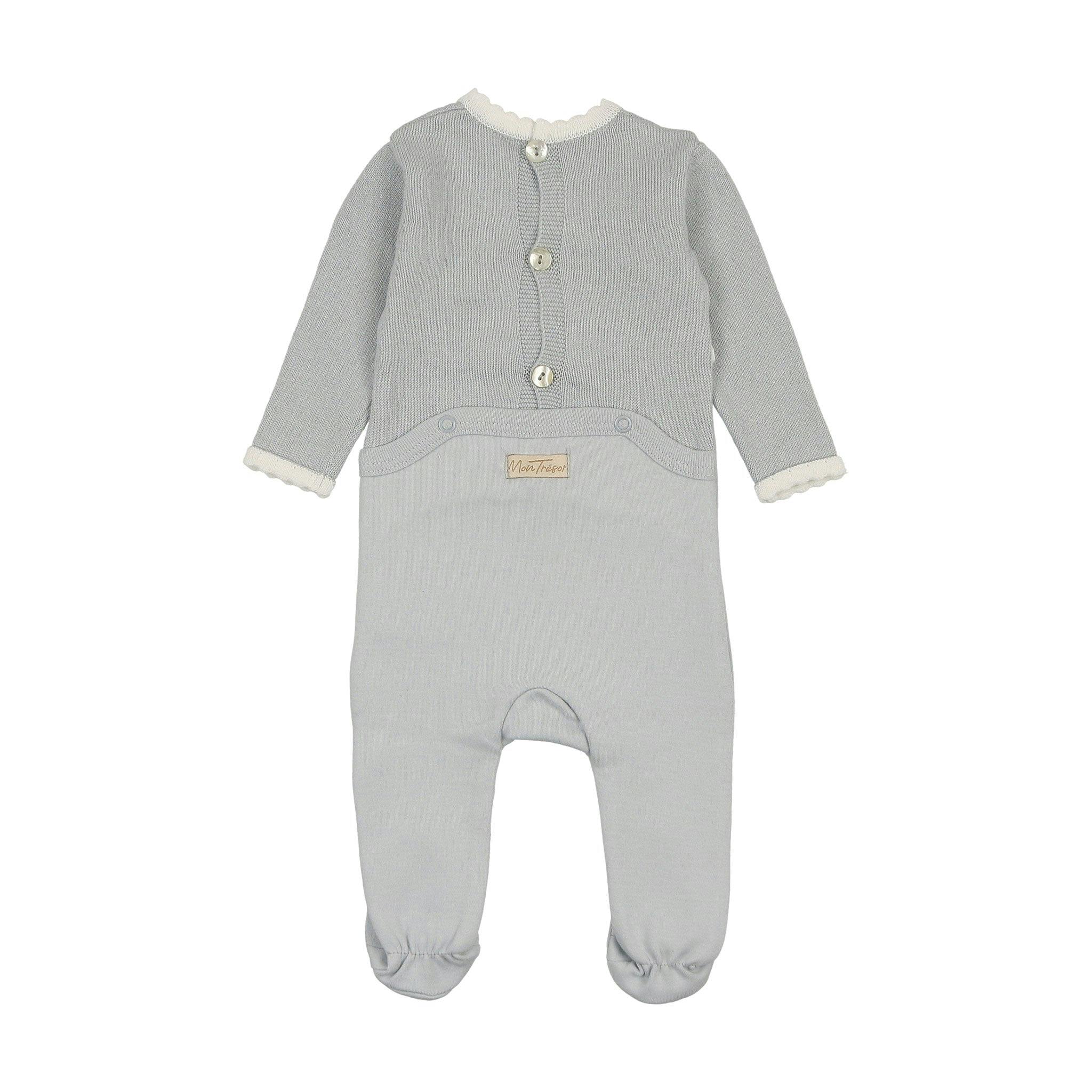 Classic Wrap Footie Blue Dawn