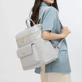 Monaco Diaper Bag | Stone Grey