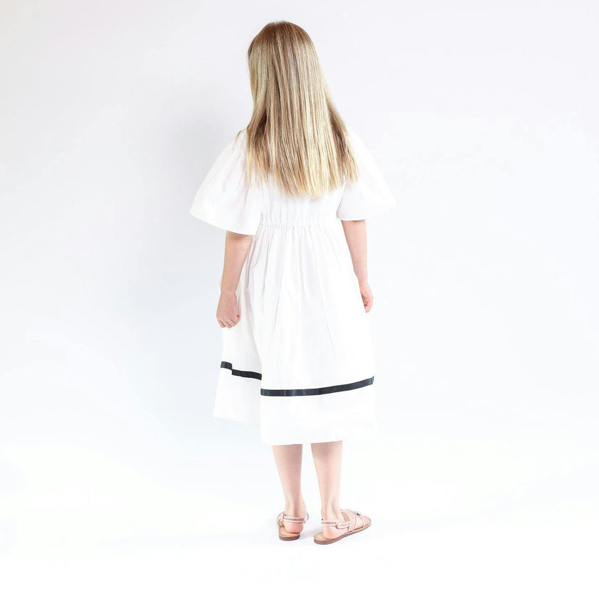 Lea dress (blue checkered)