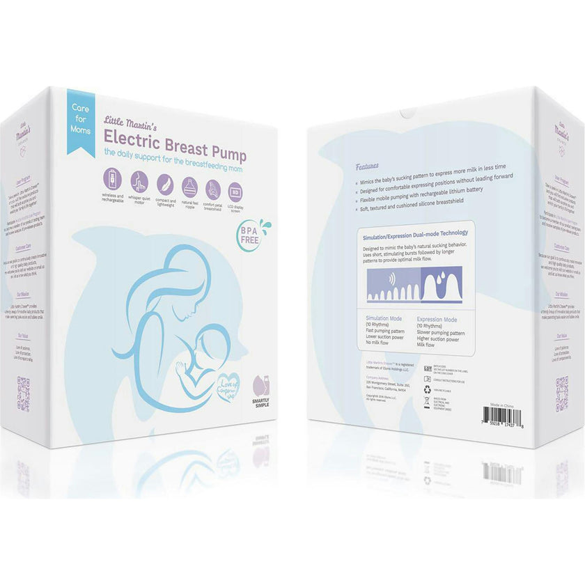 Electric Single Breast Pump: Blue