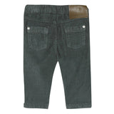 Moss green fine-ribbed corduroy pants  - FINAL SALE