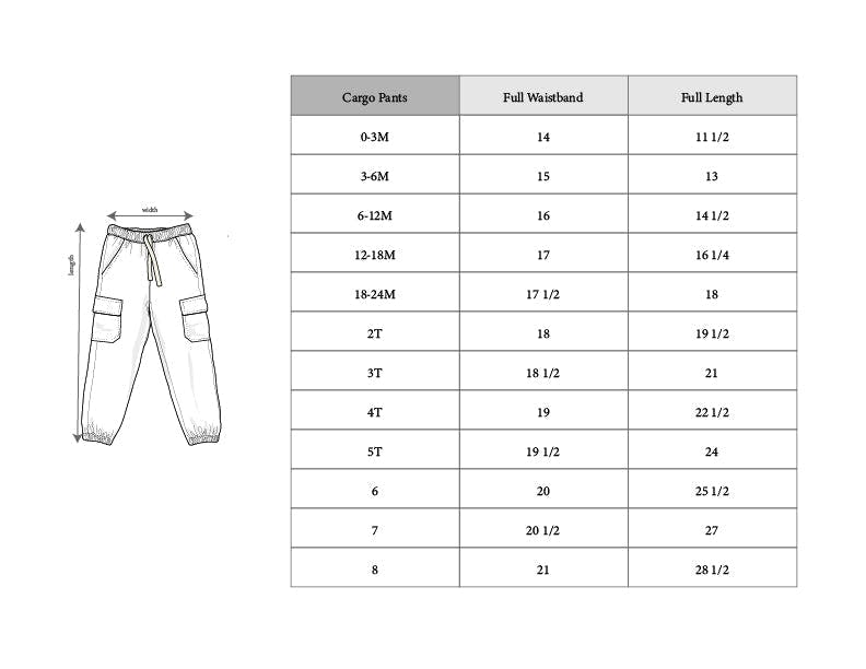 Boy's Cargo Pants Portabella