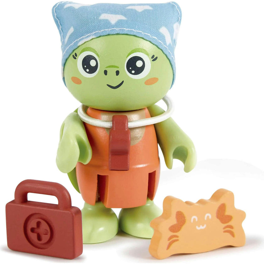 Hape: Kayl & Wai Set - 2 Articulated Toy Figurines