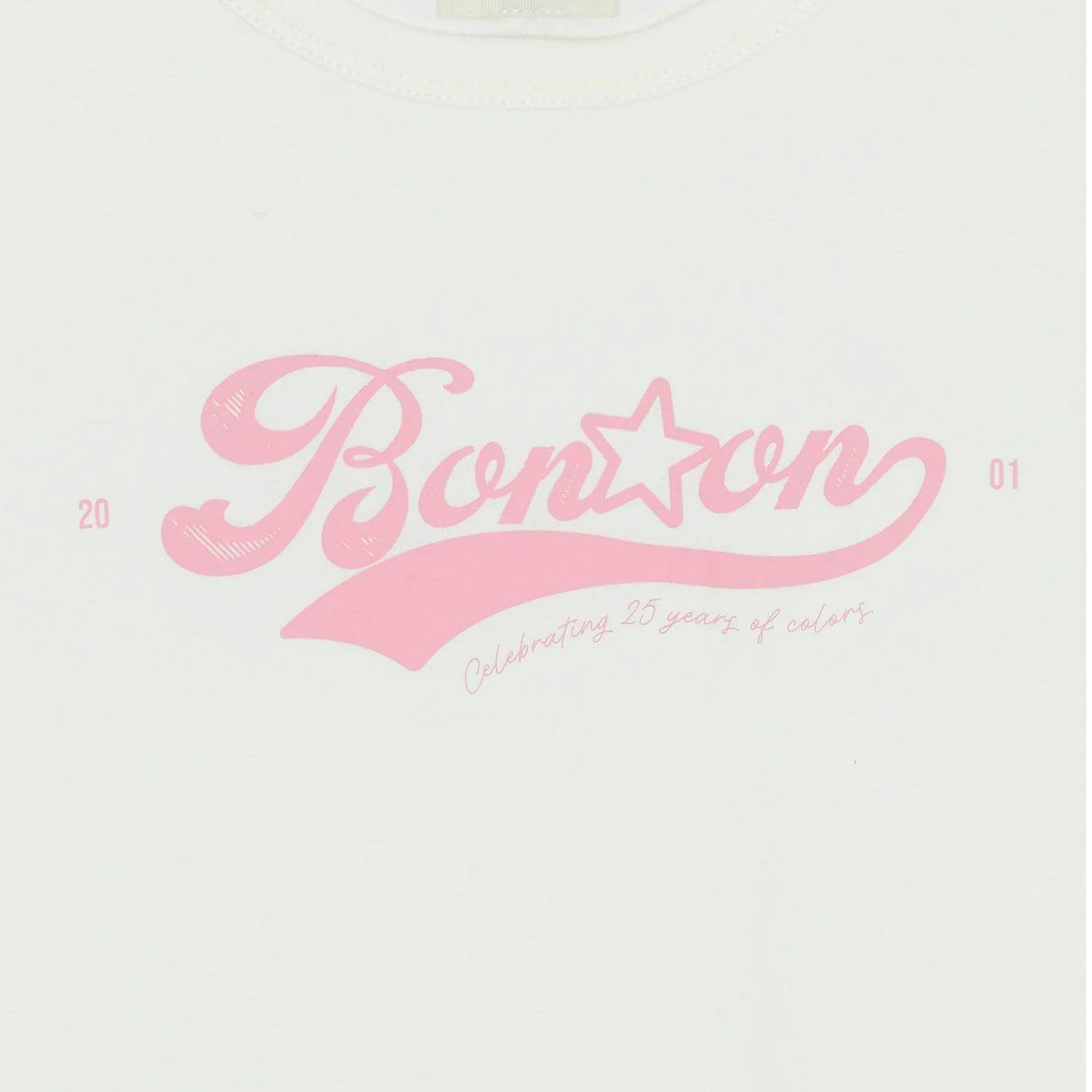 BONTON Livo Tee 25 Ans - Rose Summer