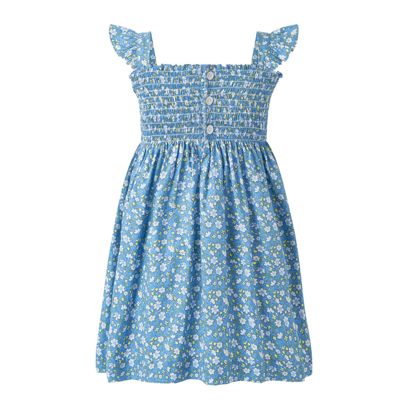 Ditsy Daisy Ruched Dress