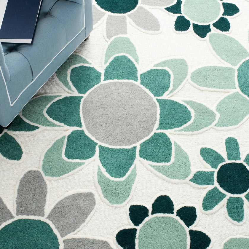 Kids Adriana Rug, Green