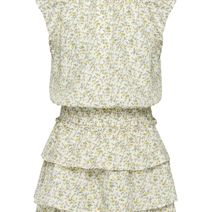 Tepper Dress Cream Ditsy