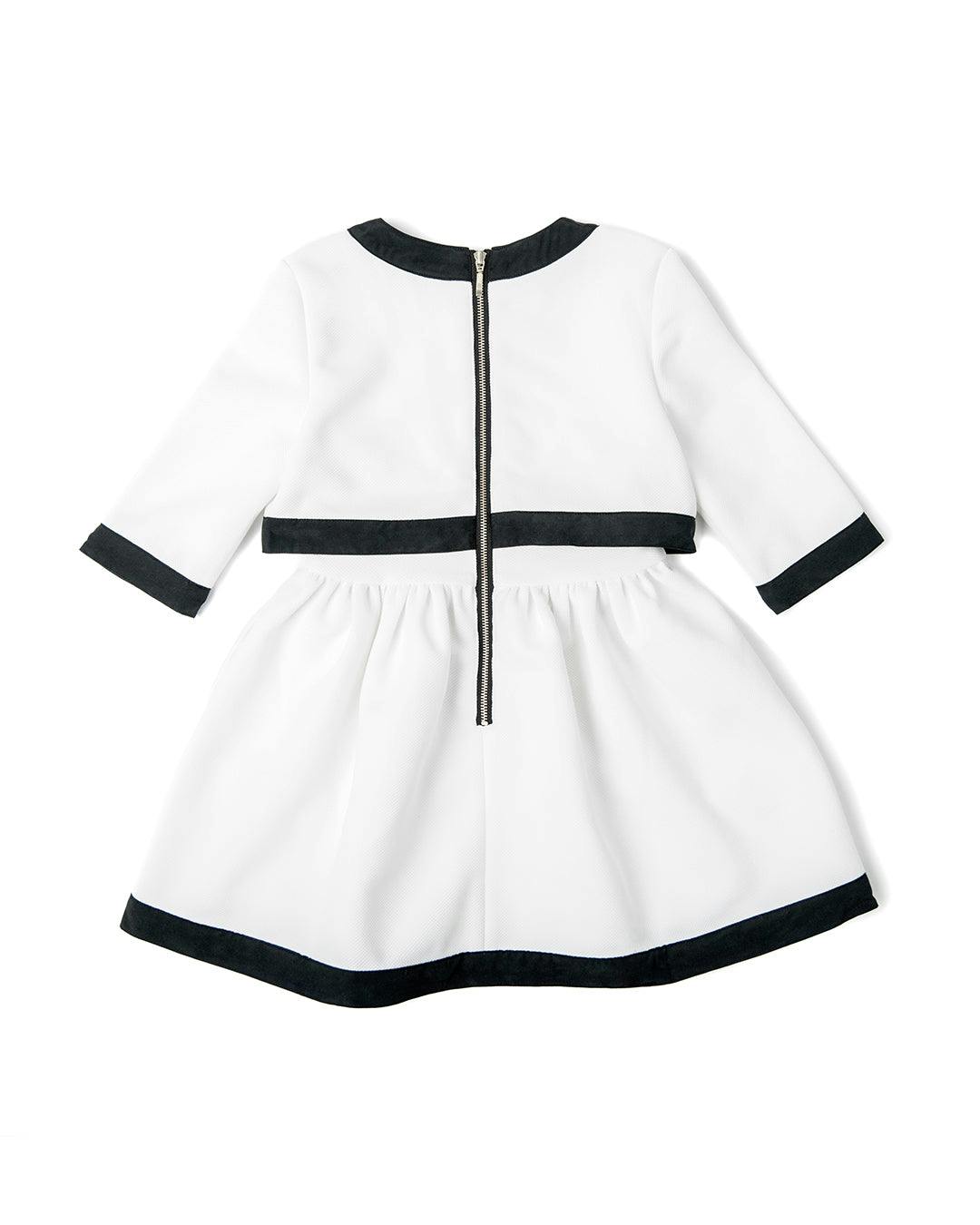 Isobel dress, White
