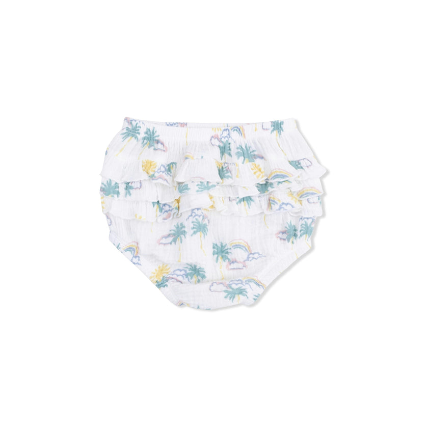 Palm Trees and Rainbows - Sundress and Bloomer