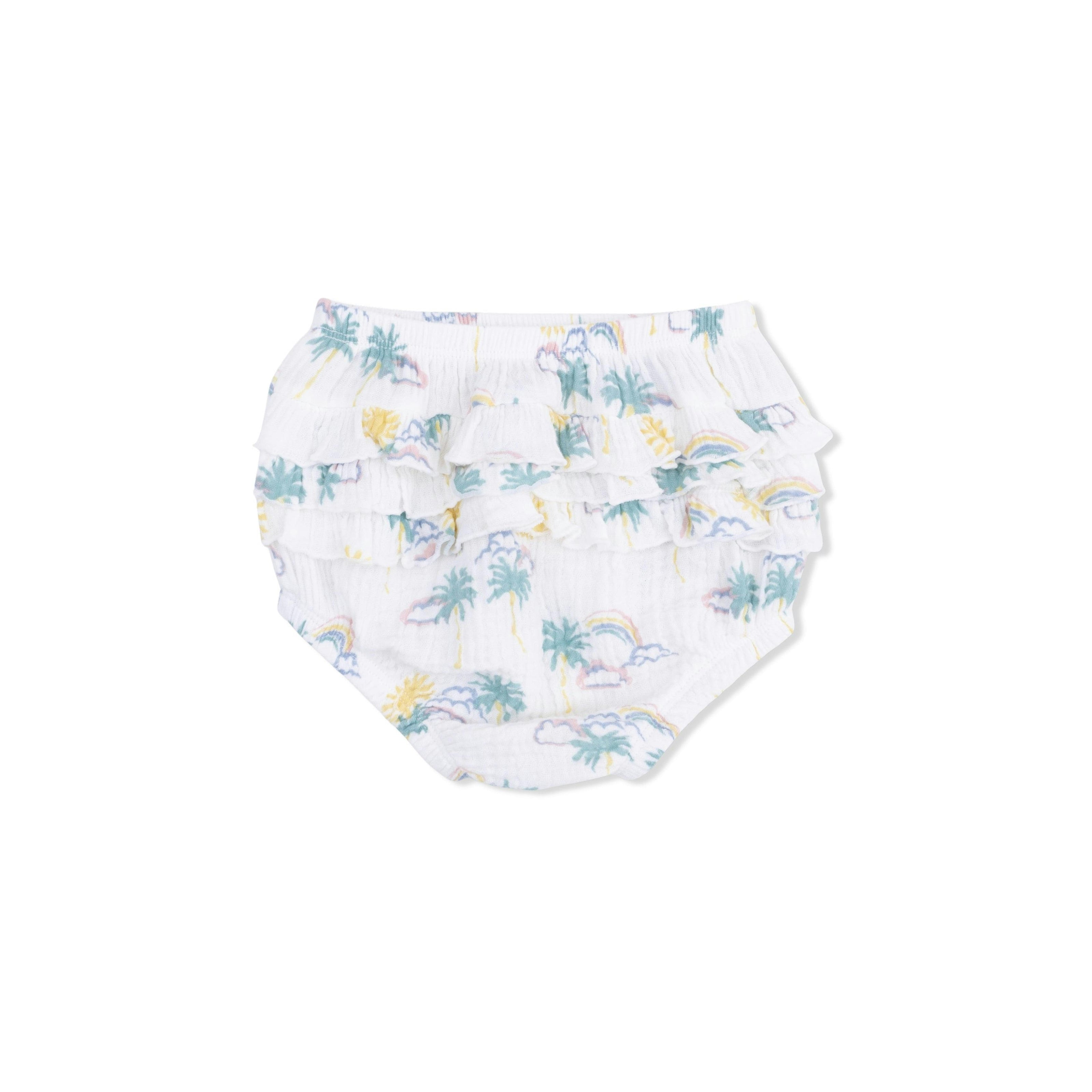Palm Trees and Rainbows - Sundress and Bloomer