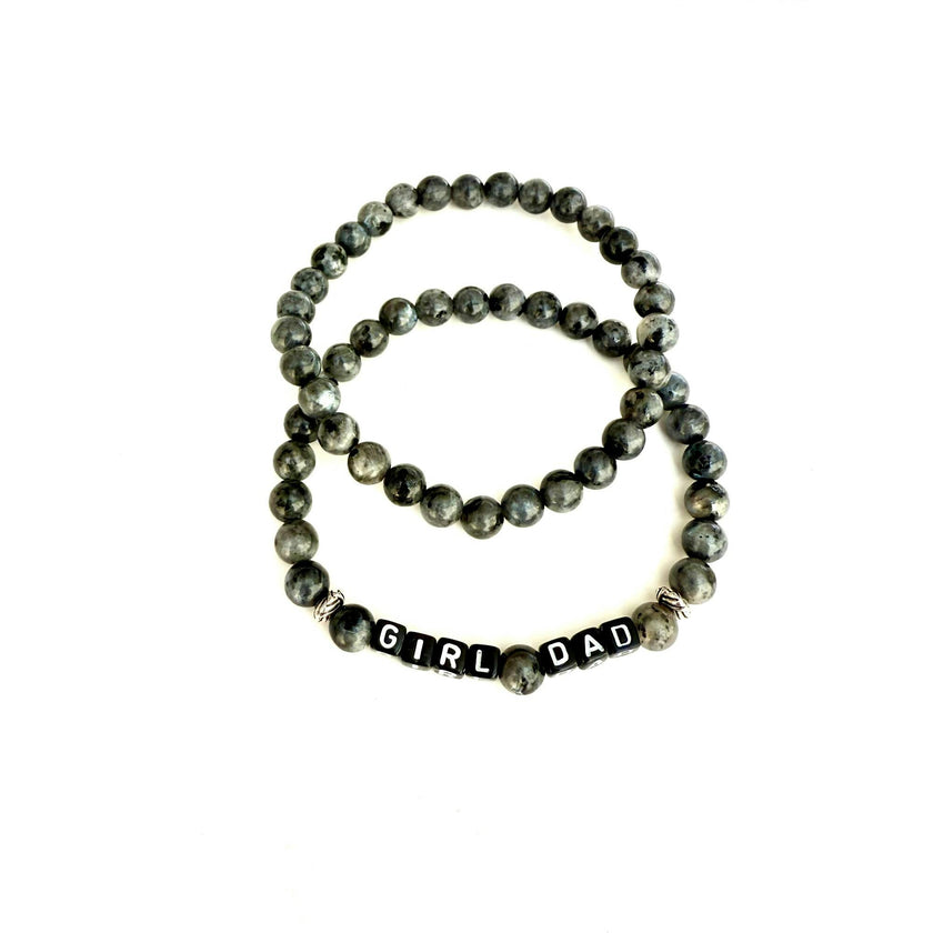 Girl Dad Bracelet Set