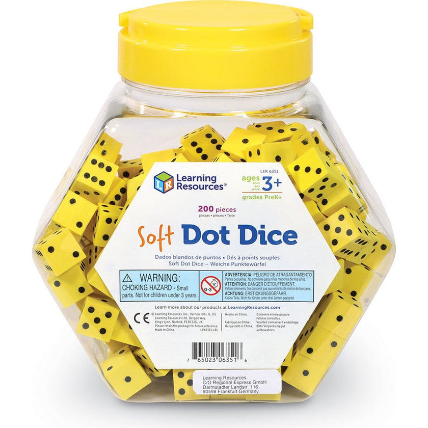 Soft Foam Dot Dice