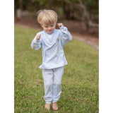 Spotted Half Zip Pullover Set