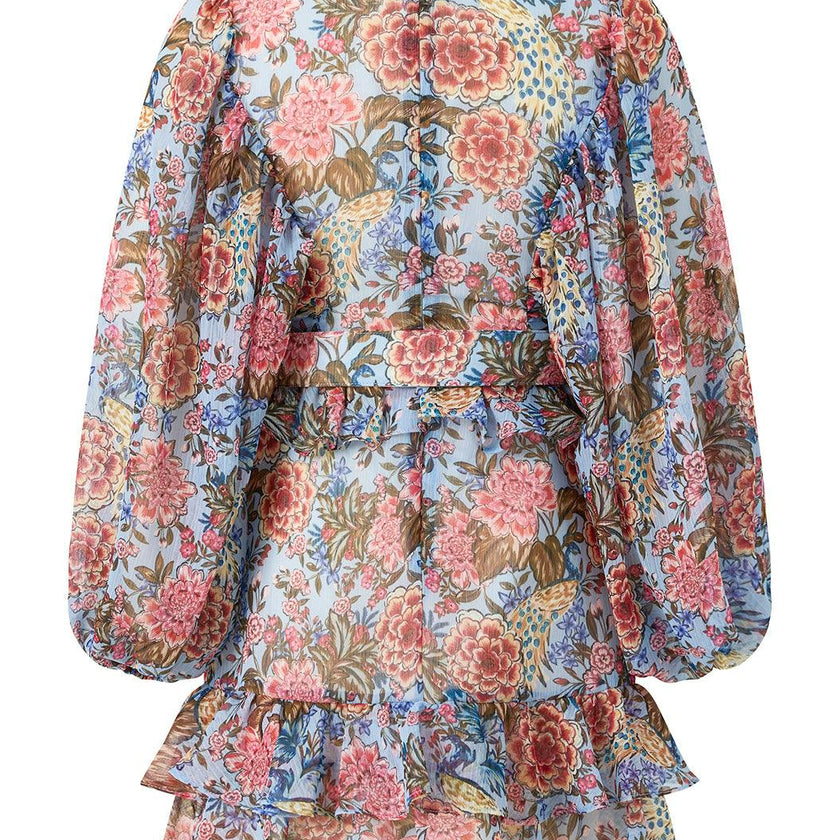 Iliana Sleeve Mini Dress