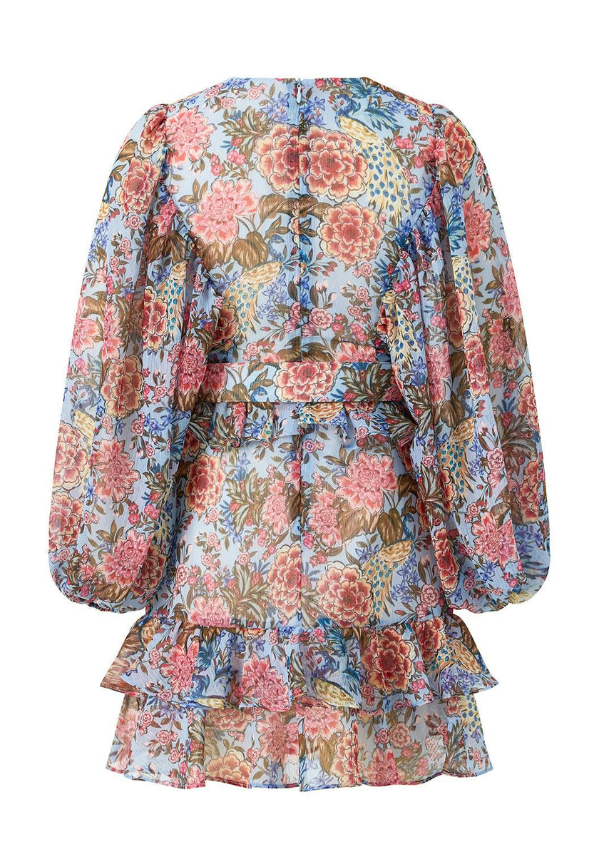 Iliana Sleeve Mini Dress
