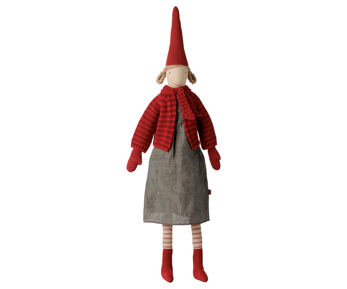 Pixy, Size 4 - Girl - Striped knitted cardigan