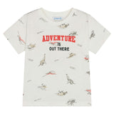 Off White Adventure Graphic T-Shirt