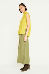 Aspen Sweater Vest in Lemongrass
