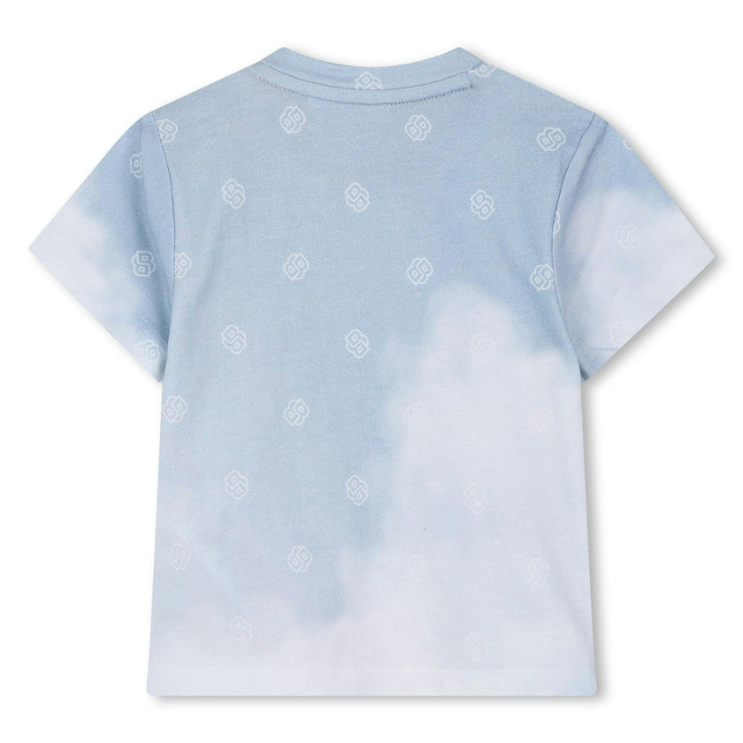 Persian Blue Sky Patterned T-Shirt