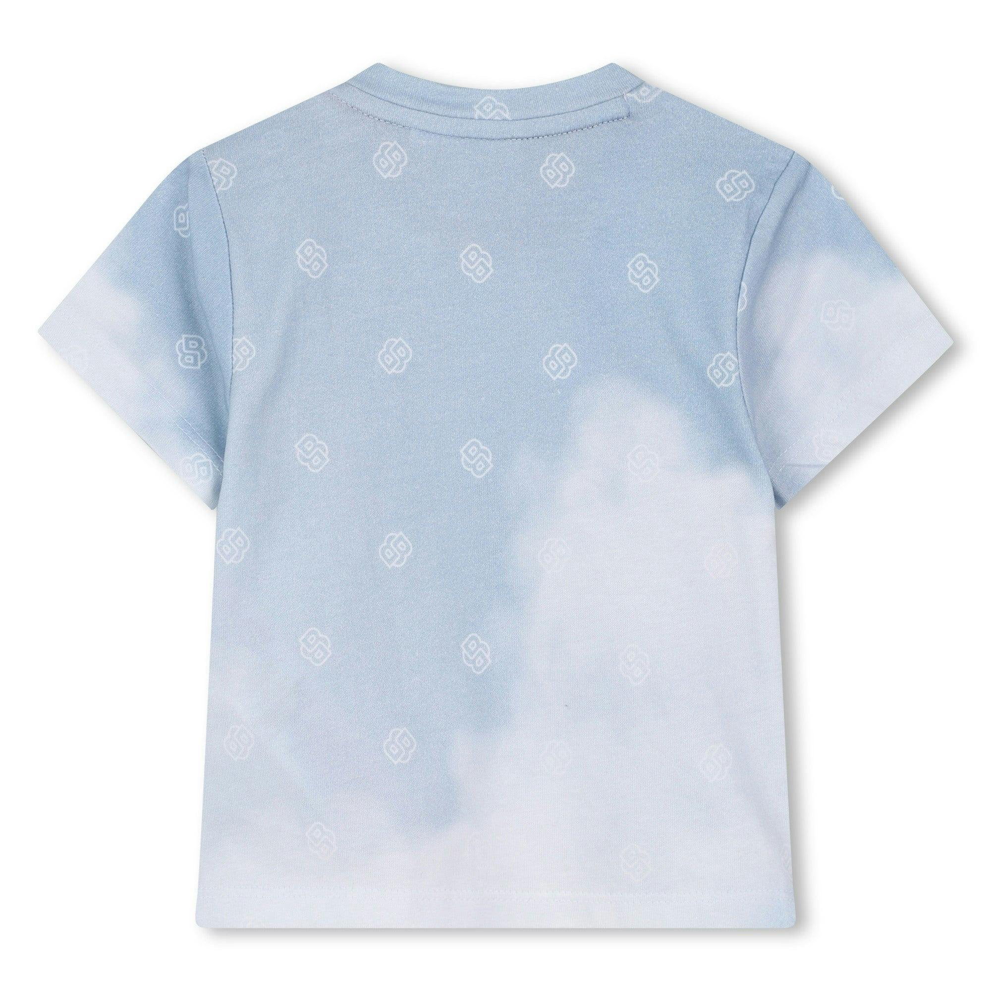 Persian Blue Sky Patterned T-Shirt