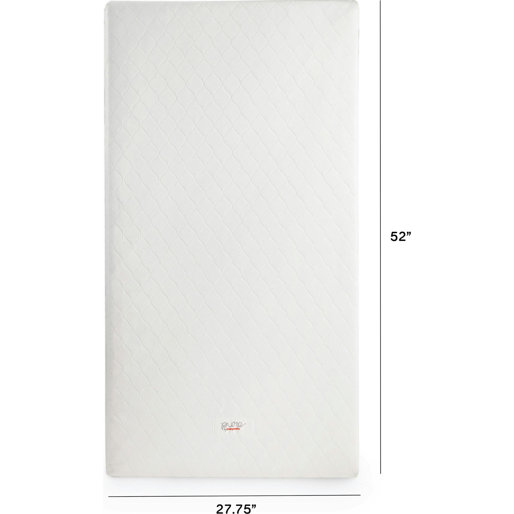 Pure Core Crib Mattress with Hybrid Waterproof Cover