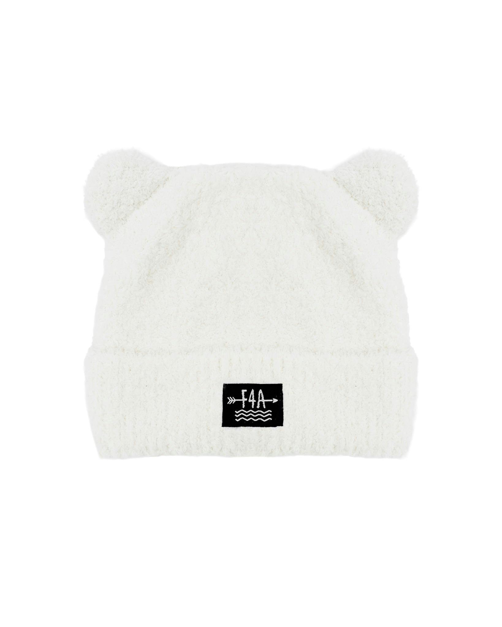 Wilde Plush Beanie - Ivory Plush
