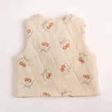 Quilted Vest in Winter Chérie