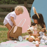 Rattan Luggy with Lining – Gumdrop