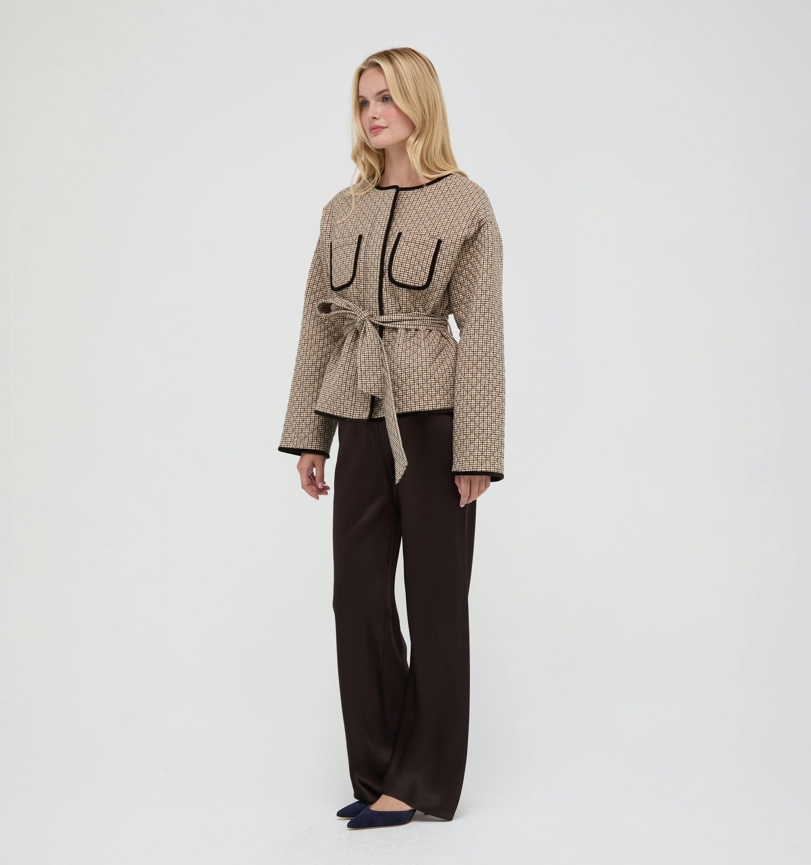 The Barrow Jacket - Hertford Houndstooth