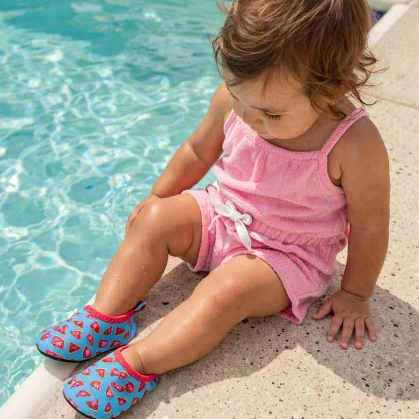 What A Melon Aqua Shoes in Light Blue