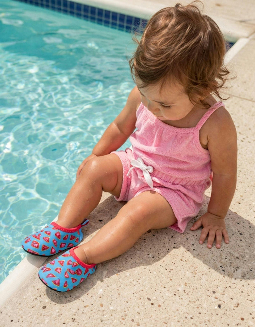 What A Melon Aqua Shoes in Light Blue