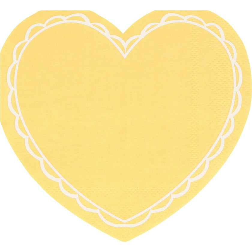 Pastel Heart Small Napkins