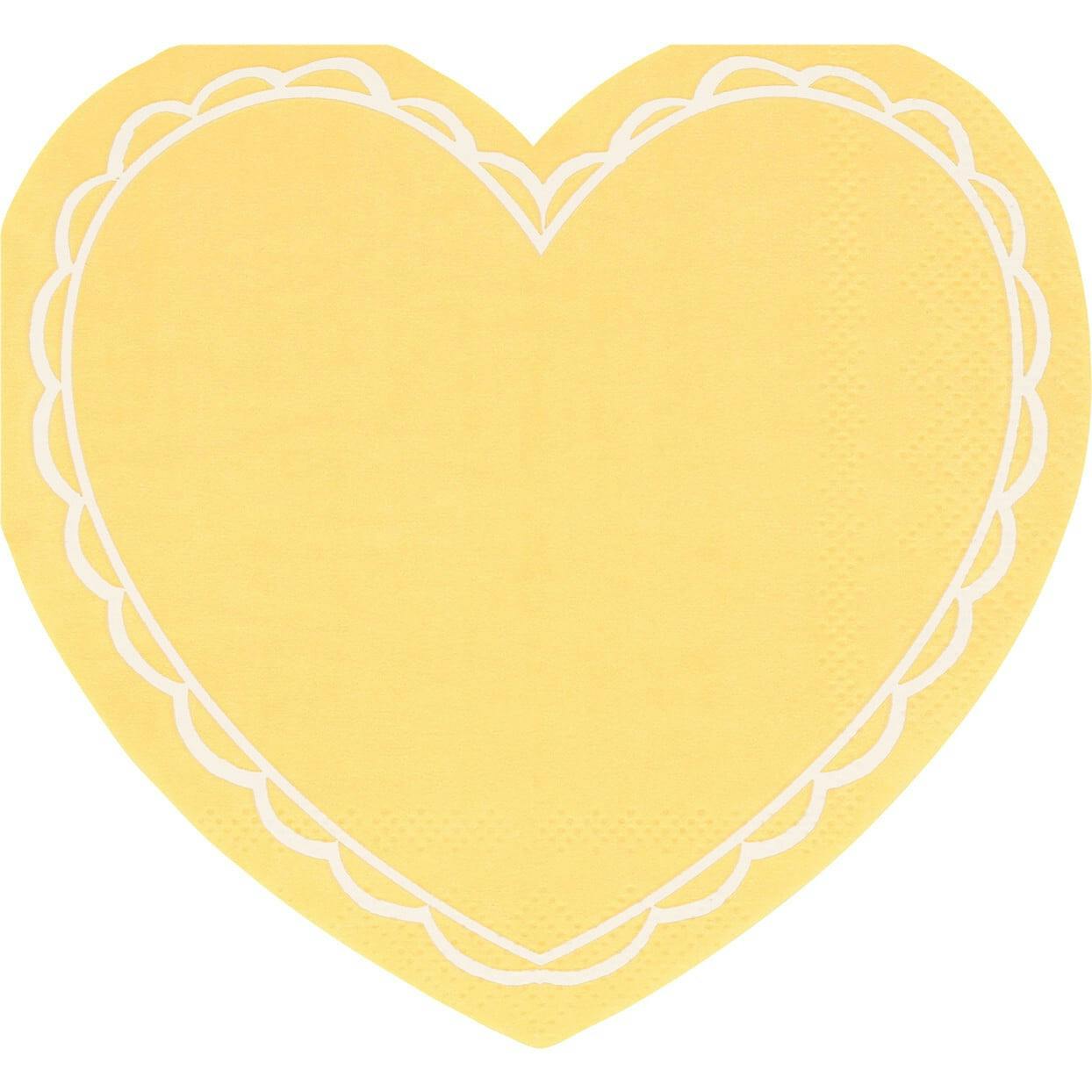 Pastel Heart Small Napkins