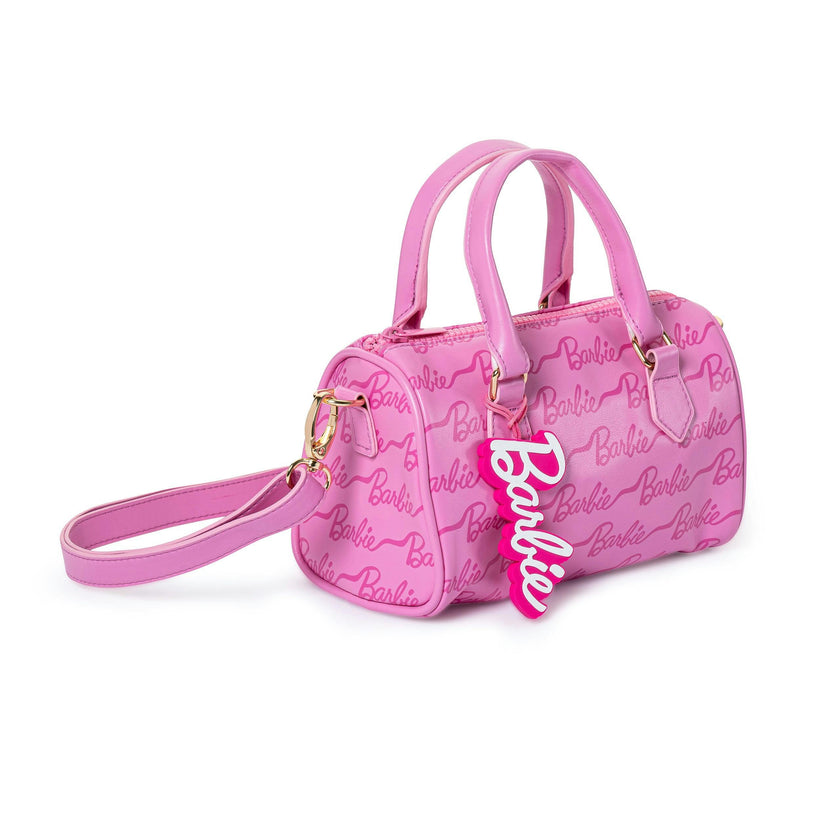 Barbie™ Ribbon Script Kids Mini Duffle Handbag