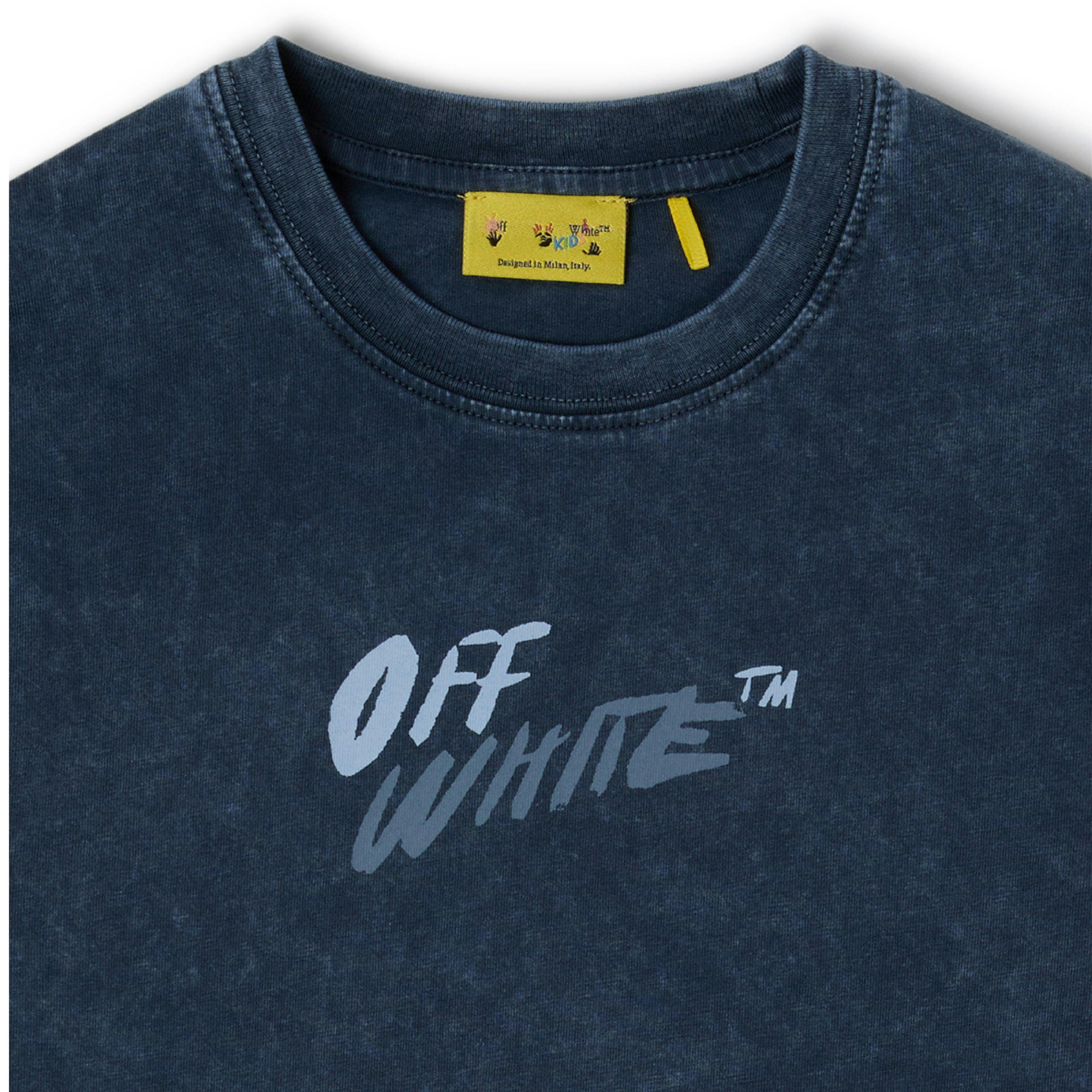 Blue Nights Arrow Writings T-Shirt