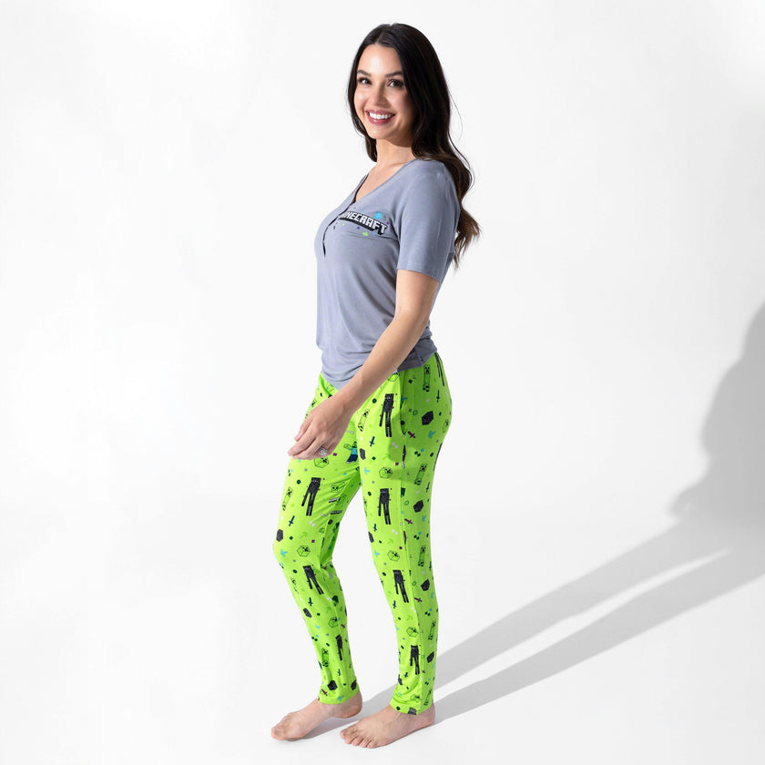 Minecraft: Mob Squad Bamboo Women's Pajama Set