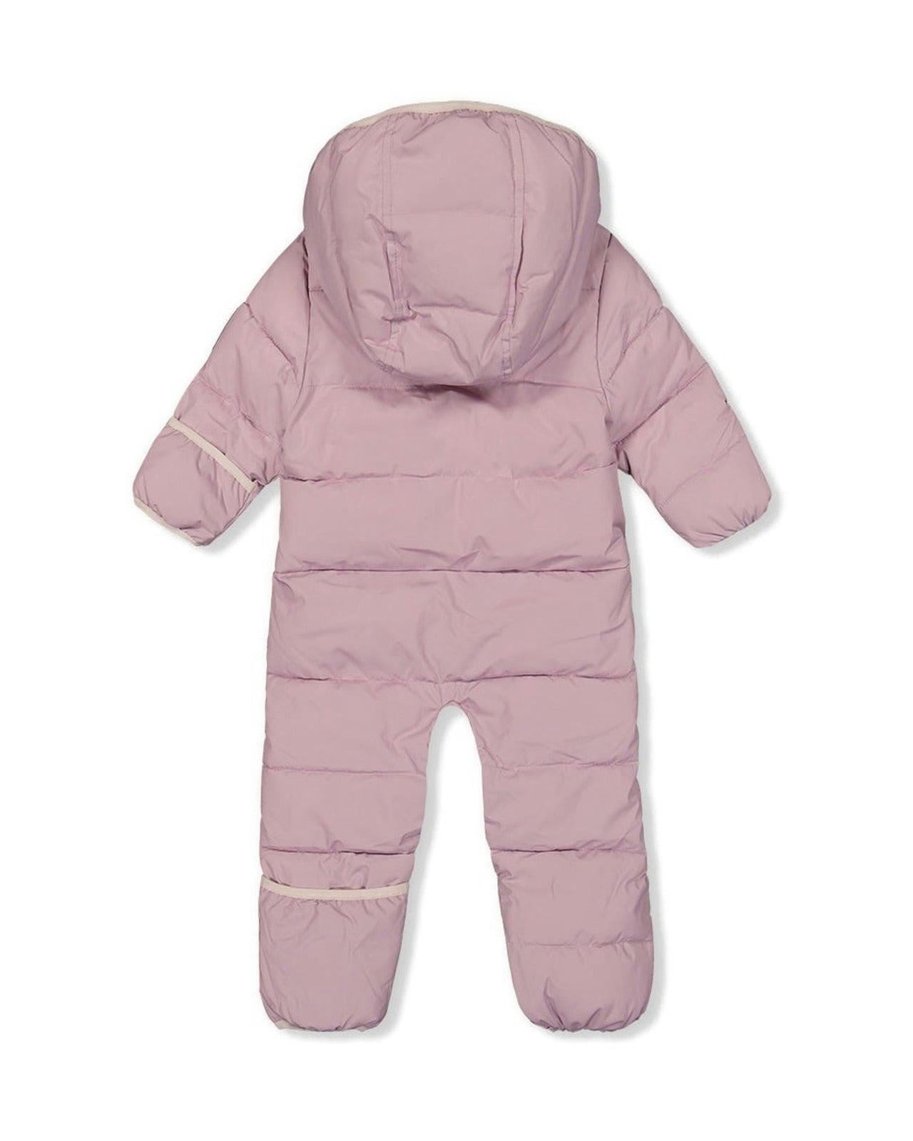 Baby Cloud One Piece Snowsuit Adapted For Car Seats Lavender