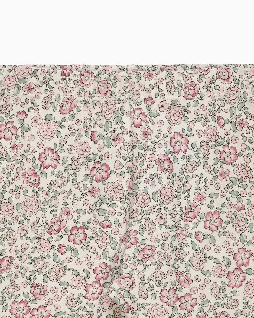 Baby Arabella Floral Leggings in Pink