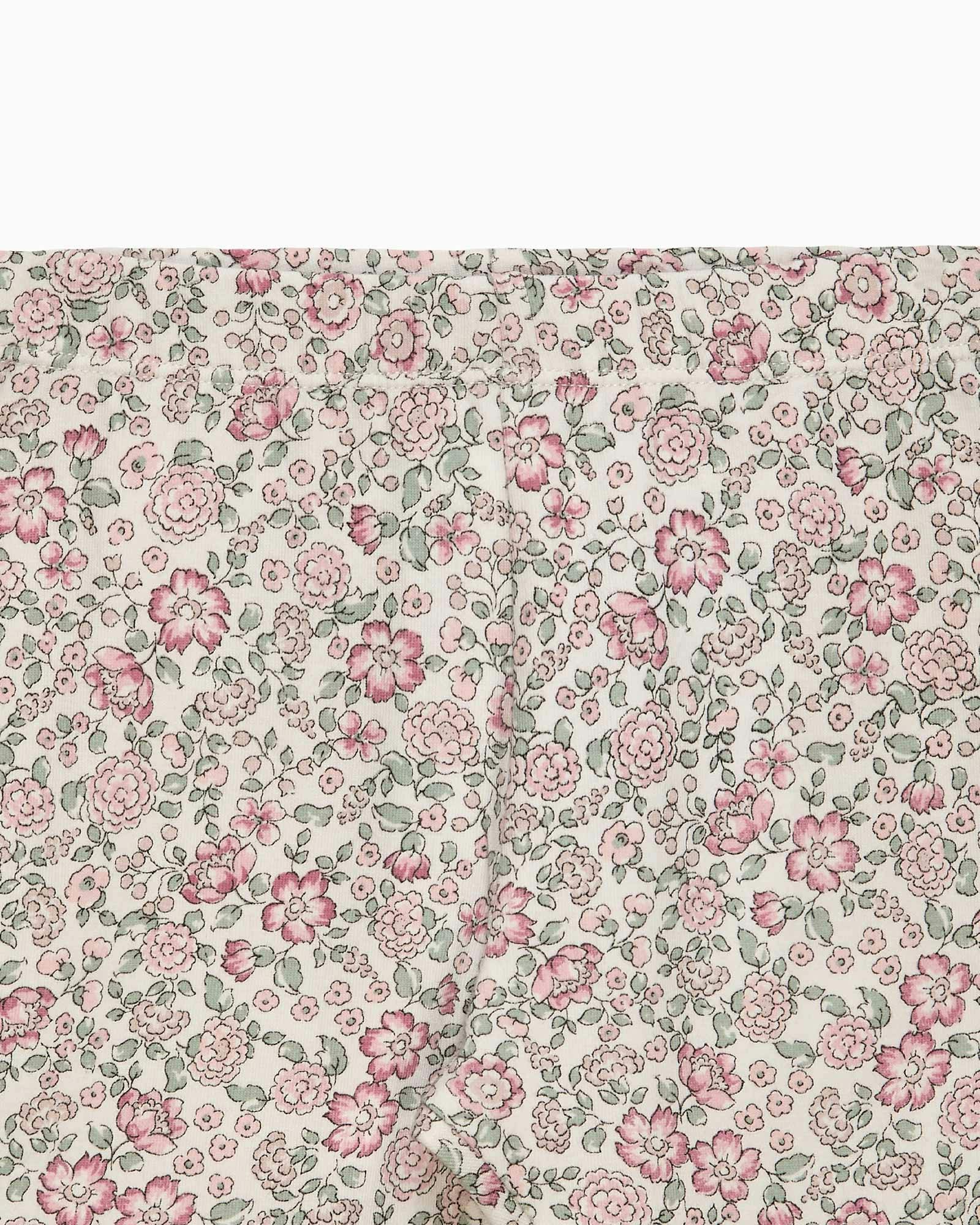 Baby Arabella Floral Leggings in Pink