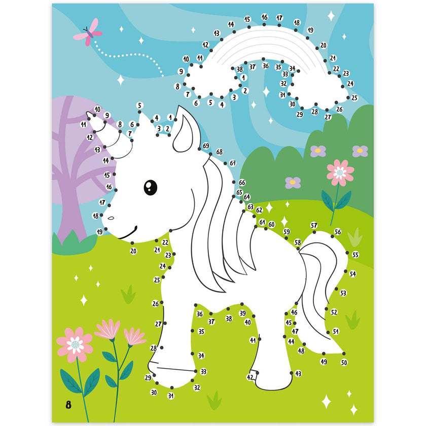 Scratch & Glitter Activity Book: Unicorns
