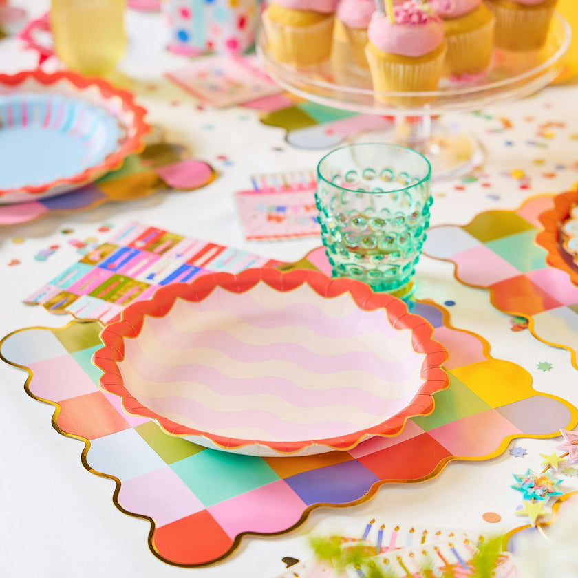 Wavy Wishes Dinner Plates (10 count)
