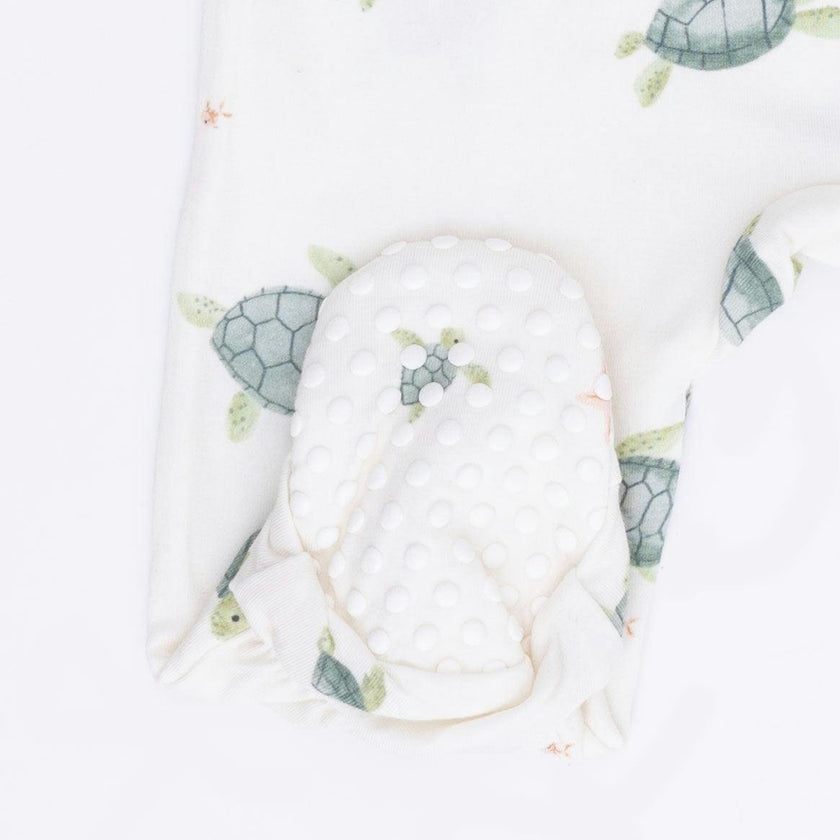 Sea Turtles - 2 Way Zipper Footie