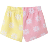 Girls Colorblocked Terry Short | Pink Floral