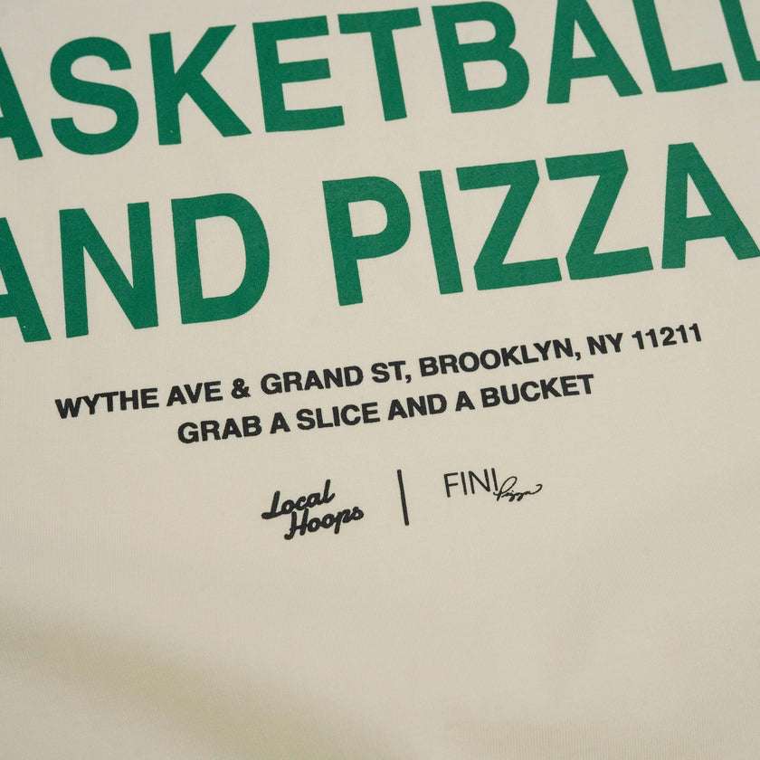 Fini Hoops Kids Cream Tee