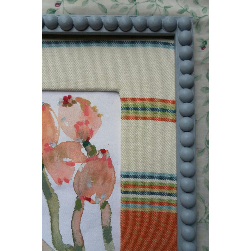 Slow Seeds No. 19 – Original Watercolor & Oil Pastel Painting