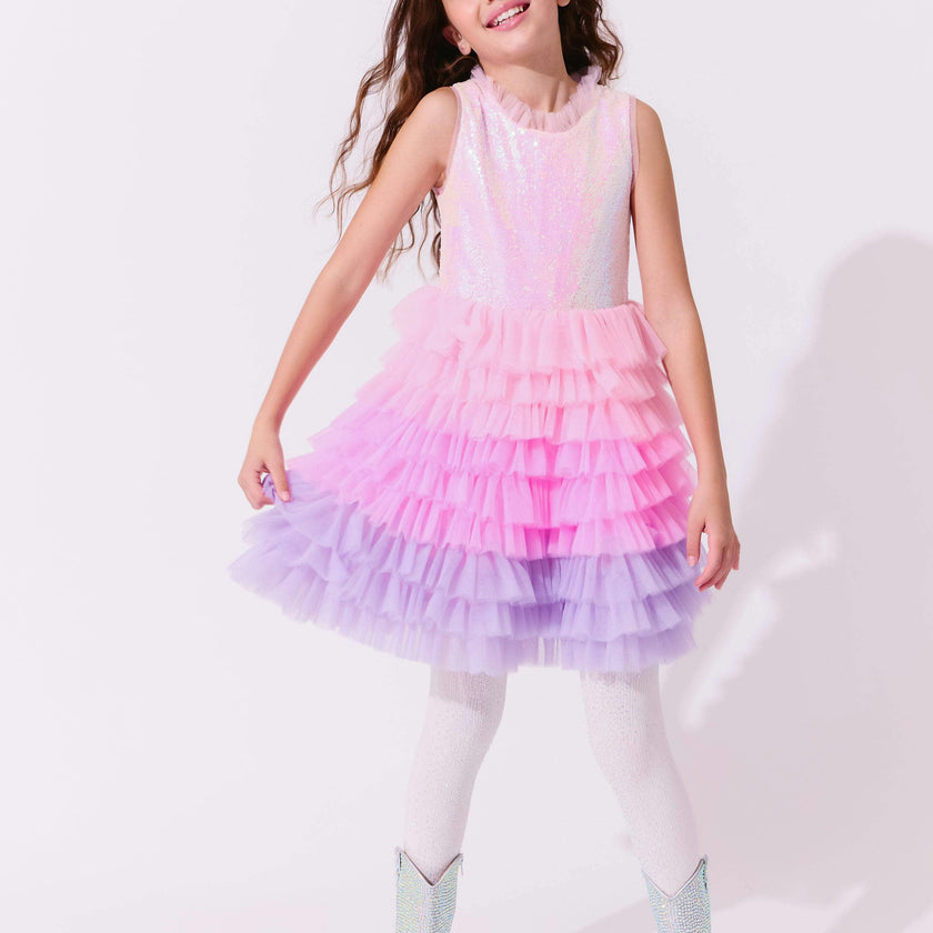 Dreamy Ombre Tulle Dress